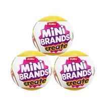 Crie Obras-Primas Série 1 Caixa Misteriosa Zuru Mini Brands Sortimento De Cápsulas Blind Box