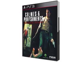 Crimes and Punishment Sherlock Holmes para PS3 - Maximum Games