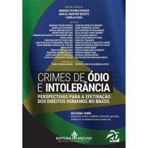 Crimes de Ódio e Intolerância - Editora Mizuno