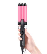 Crimper de cabelo CIVEYA Mini para cabelos curtos 1,3 cm 3 Barrel Waver Crimper de cabelo CIVEYA Mini para cabelos curtos 1,3 cm 3 Barrel Waver