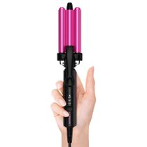 Crimper de cabelo FARERY Mini 3 com temperatura ajustável em 3 cilindros Crimper de cabelo FARERY Mini 3 com temperatura ajustável em 3 cilindros