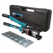 Crimper de cabo hidráulico AMZCNC 16 toneladas 9 AWG a 600 MCM Crimper de cabo hidráulico AMZCNC 16 toneladas 9 AWG a 600 MCM