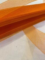 Crinol de 3.8 ctm na cor laranja peças com 24 mts