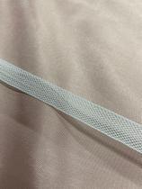 Crinol na cor branca duro peça fechada largura 1 ctm