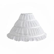 Crinolina Infantil com 3 Aros para Vestidos Noivinha Festa
