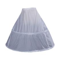 Crinoline Underskirt Petticoat Floor / Comprimento do joelho para meninas meninas saia de argola - 2 luz de círculo