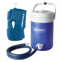 Crio/manguito de joelho/manguito de terapia fria Aircast com meio refrigerador