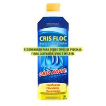 Cris Floc Clarificante Decantador Cris Agua Floculante Produto Para Piscinas 1L