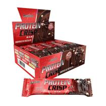Crisp Bar Caixa 12 Unidades (540g) - Brownie de Chocolate - Integralmédica