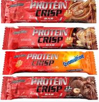 Crisp Bar Protein Sabor Cookies & Cream,Duo Crunch e Trufa de Avelã de 45g-Kit 03-Integralmedica Crisp Bar Protein Sabor Cookies & Cream,Duo Crunch e Trufa de Avelã de 45g-Kit 03-Integralmedica