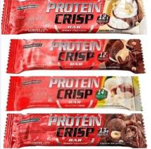 Crisp Bar Protein Sabor Creme de Coco,Duo Crunch,Leite Ninho eTrufa de Avelã-Kit 12-Integralmedica Crisp Bar Protein Sabor Creme de Coco,Duo Crunch,Leite Ninho eTrufa de Avelã-Kit 12-Integralmedica