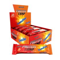 Crisp Bar Protein Sabor Ovomaltine de 45g Display com 12 Unidades-Integralmedica