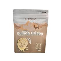 Crispy Quinoa Zero Açúcar Chocolate Branco Alpacas 60g