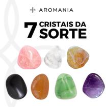 Cristais da Sorte Kit 07 Unidades - Pedras Roladas 100% Naturais