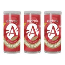 Cristais De Gengibre Acerola 15g Ardrak - 3 Unidades