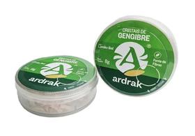 Cristais de Gengibre Limão e Sal pote com 8g - Ardrak Cristais de Gengibre Limão e Sal pote com 8g - Ardrak