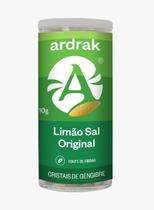 Cristais de Gengibre Limão e Sal Tubo com 10g - Ardrak Cristais de Gengibre Limão e Sal Tubo com 10g - Ardrak