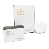Cristais de limpeza INVISALIGN para alinhadores transparentes com banheira (pacote com 50)