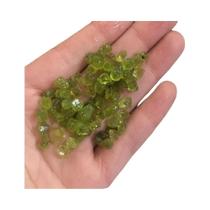 Cristais De Peridoto Olivina Quartzo Pacote De 50g Pedra Natural Chips Brutos Gemas Decoração Para