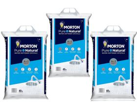 Cristais de sal para amaciante de água 3 unidades 54 kg puro e natural Cristais de sal para amaciante de água 3 unidades 54 kg puro e natural