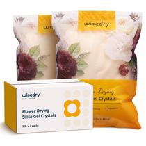 Cristais de secagem de flores em gel de sílica wisedry de 4,5 kg, 2 pacotes