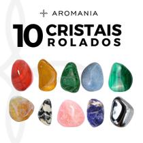 Cristais Naturais Pedras Roladas Kit 10 Unidades - Transforme seu Ambiente