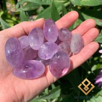 Cristais Rolados Monte seu Kit Pedras Naturais Ametista Quartzo Rosa Cristal Hematita onix