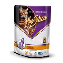Cristais Sílica Higiênico Gel 1,2kg Cuidado Diario Para Gato