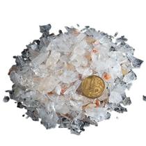 Cristal Farelo em Pó ou Cascalho para Orgonite Pacote 100g