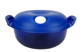Cristal Pop 1,5L oval Azul Policarbonato Tupperware