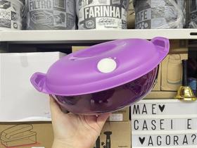 Cristal Pop 2 Litros Oval Violeta - Tupperware Cristal Pop 2 Litros Oval Violeta - Tupperware