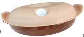 Cristal Pop Oval 1,1 litros cor Rosa Chá Tupperware