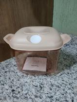Cristal Pop Quadrada 1,9l Rosa Chá Tupperware