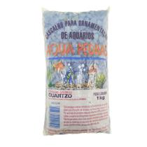 Cristal Quartzo Decoração Aquário e jardim Azul Flúor - 1kg Cristal Quartzo Decoração Aquário e jardim Azul Flúor - 1kg