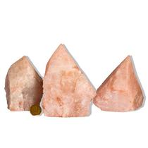 Cristal Rosa Tipo B - Pé e Bico Serrado - 400 a 500g - Aproximadamente 8cm