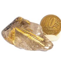 Cristal Rutilo Pedra Natural Rolada 4 a 5 cm