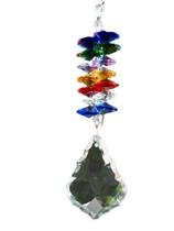 Cristal Suncatcher sala quarto jardim Feng Shui BIX 018