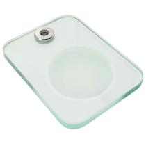 Cristal Vidro para Saboneteira Deca Quadrado Com Cromado - 4670020 Cristal Vidro para Saboneteira Deca Quadrado Com Cromado - 4670020