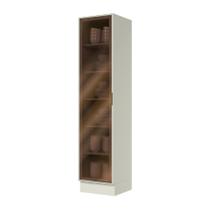 Cristaleira 01 Porta com Vidro Rreflecta 50cm C666 Fineze Duna Cristal - Henn Cristaleira 01 Porta com Vidro Rreflecta 50cm C666 Fineze Duna Cristal - Henn