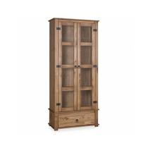 Cristaleira 2 Portas 1 Gaveta D106 Mel