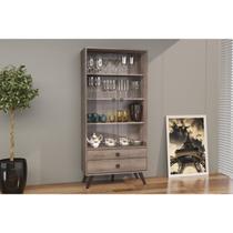 Cristaleira 2 Portas 2 Gavetas 70cm Cristaleira 2 Portas 2 Gavetas 70cm