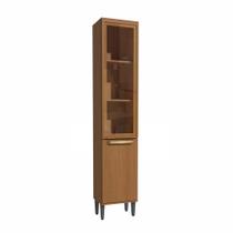 Cristaleira 2 Portas de Vidro 40cm Elara Kappesberg Canela Cristaleira 2 Portas de Vidro 40cm Elara Kappesberg Canela