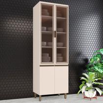 Cristaleira 4 Portas Connect Off White C71 - Henn Cristaleira 4 Portas Connect Off White C71 - Henn