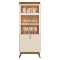 Cristaleira 4 Portas Vidro LED 180x70 cm Cristaleira 4 Portas Vidro LED 180x70 cm