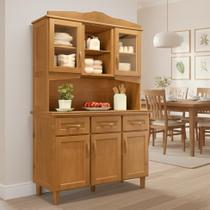 Cristaleira 5 Portas 3 Gavetas Brasil Cavazotto