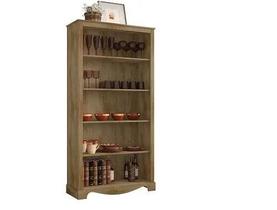 Cristaleira Chicago Com 4 Prateleiras - Cinamomo