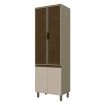 Cristaleira Connect 4 Portas Duna Cristal - Henn