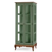 Cristaleira de Vidro e Madeira com 2 Portas Hannover - M560301