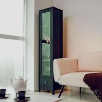 Cristaleira Ditália 1 Porta de Vidro 1 Gaveta E-962 Cozy Cristaleira Ditália 1 Porta de Vidro 1 Gaveta E-962 Cozy