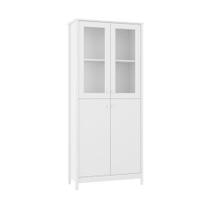 Cristaleira Ditália 4 Portas E-956 Branco